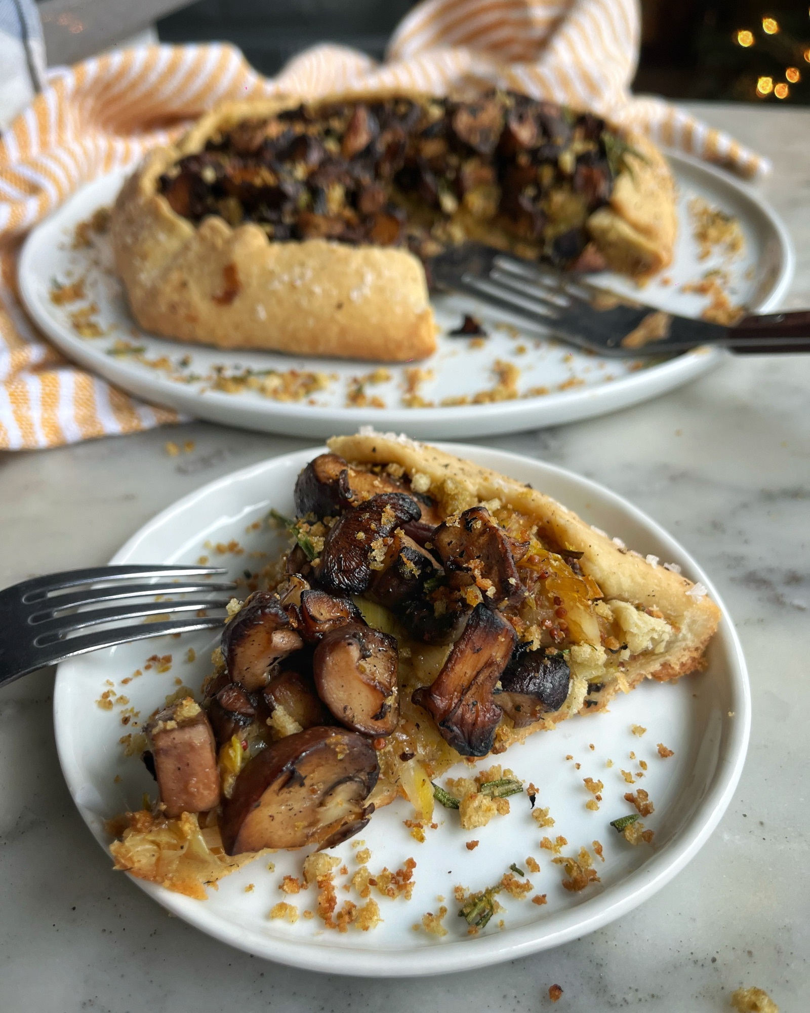 Claire Saffitz's Crispy Mushroom Galette - Store-Bought Is Fine